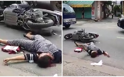 Tranh cãi clip người đi đường thờ ơ nhìn nạn nhân co giật sau TNGT