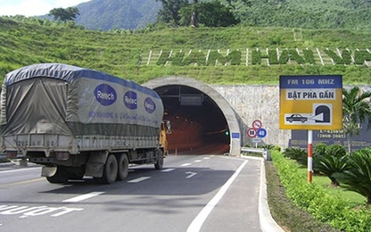 Các vết nứt ở hầm Hải Vân không ảnh hưởng đến kết cấu
