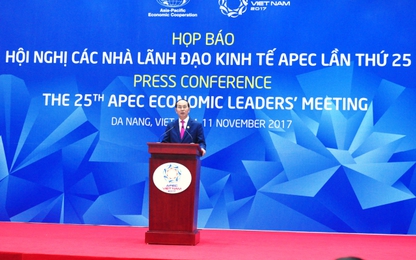 Chủ tịch nước chủ trì họp báo kết thúc Tuần lễ Cấp cao APEC 2017