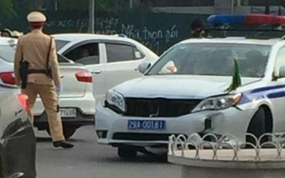 Thực hư vụ taxi đòi vượt xe dẫn đoàn Tổng thống Trump và bị tông