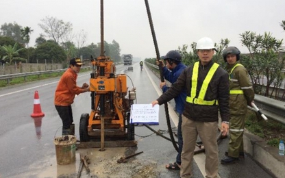 Thực nghiệm đánh giá mô-đun đàn hồi động của vật liệu đất đắp nền đường trên cao tốc Nội Bài - Lào Cai
