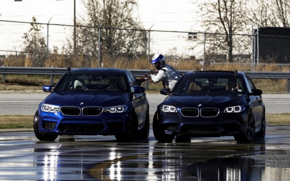 BMW M5 drift liên tục 8 tiếng ghi kỷ lục thế giới