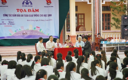 Tọa đàm tuyên truyền ATGT cho trẻ em