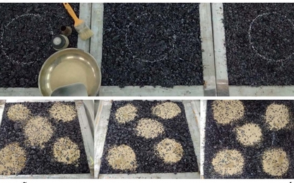 Quan hệ giữa độ nhám bằng thí nghiệm rắc cát và con lắc Anh của bê tông nhựa nhám cao