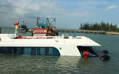 Hé lộ nguyên nhân tàu gặp nạn tại biển Cần Giờ