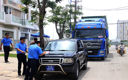 Tp.HCM: Đội thanh tra giao thông số 4 xử phạt 623 trường hợp vi phạm