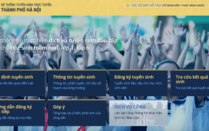Hà Nội cảnh báo việc giả mạo chỉnh sửa thông tin tuyển sinh trực tuyến
