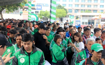 Grab tổ chức “Ngày tài xế công nghệ Grab” tại Hà Nội