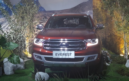 Ford Everest mới máy dầu Turbo với rừng công nghệ hiện đại