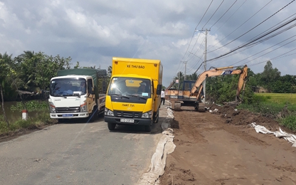 Kiên Giang: Nguời dân hiến đất mở đường, góp phần kiềm chế TNGT