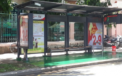 TP.HCM đưa vào sử dụng nhà chờ xe buýt hiện đại