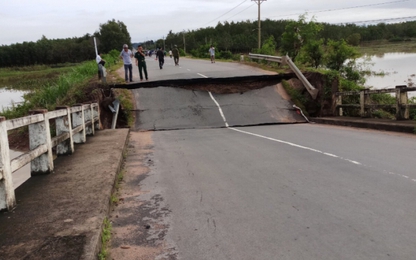 Hé lộ nguyên nhân sập cầu ở Bình Thuận