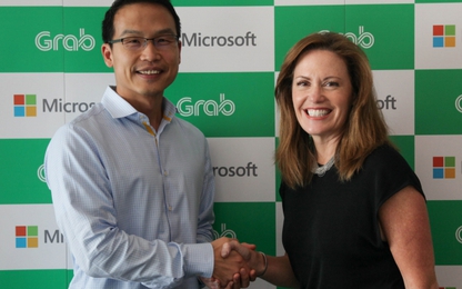 Grab và Microsoft hợp tác chiến lược sử dụng đám mây điện toán