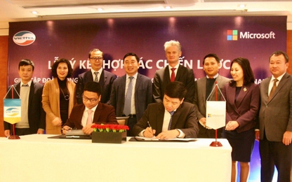Viettel và Microsoft hợp tác thúc đẩy mạnh dịch vụ số tại Việt Nam