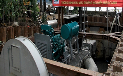 Vẫn chưa có đơn giá thuê máy bơm chống ngập đường Nguyễn Hữu Cảnh