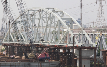 Sẽ thông cầu đường sắt Bình Lợi vào ngày 30/7