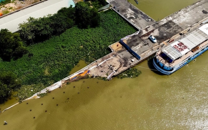 Đảm bảo giao thông quá trình thanh thải cầu cảng Ba Son bị sập