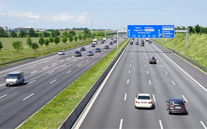 Đường cao tốc Đức bị giới hạn tốc độ vì nắng nóng