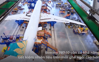 Vietnam Airlines chuẩn bị "trình làng" "siêu máy bay" Boeing 787-10