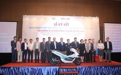 Honda tham gia đánh giá khả thi xe điện tại Việt Nam