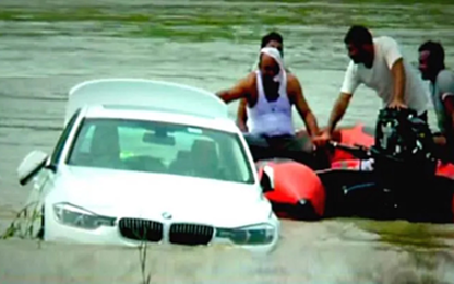 Thanh niên đẩy xe BMW do bố mẹ tặng xuống sông vì không thích