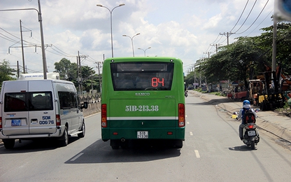 TP.HCM vẫn chưa chính thức có làn xe buýt ưu tiên