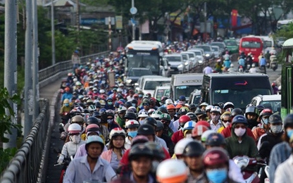 Cuối tháng 9/2019 sửa xong cầu Kênh Tẻ:Tháo "nút thắt" giao thông giờ cao điểm