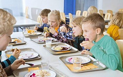 Bữa ăn học đường miễn phí ở một số quốc gia