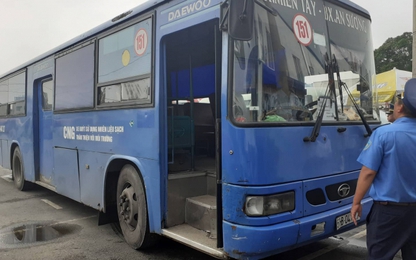 TP.HCM kiểm tra khí thải tại bến xe Miền Tây