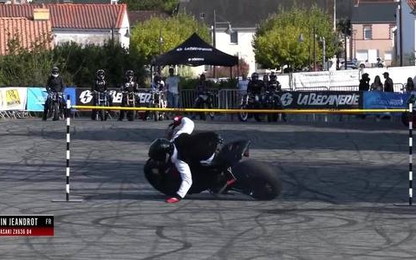 Drift Limbo - thi môtô chui qua xà