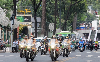 TP.HCM tăng cường đảm bảo trật tự, an toàn giao thông dịp Tết