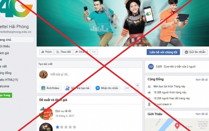 Viettel gỡ bỏ 186 trang mạo danh trên facebook để bảo vệ khách hàng