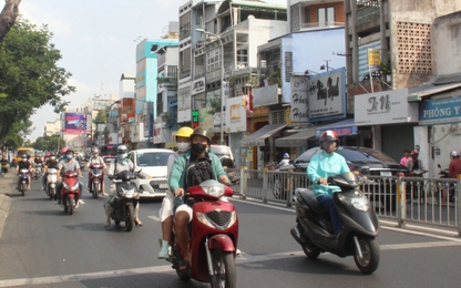 Thí điểm kiểm tra khí thải xe máy tại TP HCM