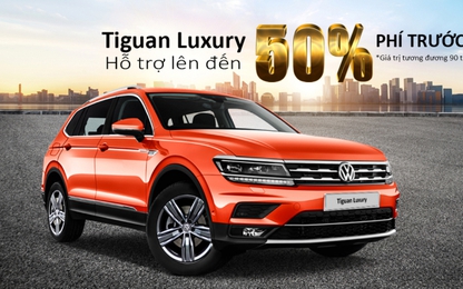 Volkswagen hỗ trợ 50% phí trước bạ cho phiên bản Luxury
