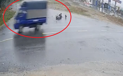 Hà Tĩnh: Cảnh sát truy bắt thành công chiếc xe gây tai nạn rồi bỏ trốn