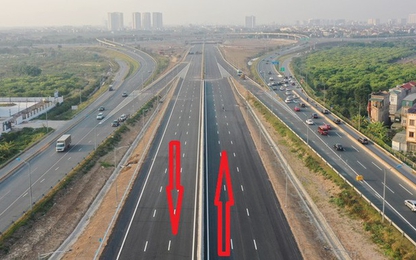 Xe lưu thông thế nào khi nút giao Bắc cầu Thanh Trì thông xe?