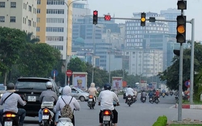 Tính toán năng lực và tổ chức giao thông của nút giao có đèn tín hiệu