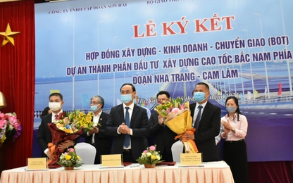 Ký hợp đồng BOT 5.524 tỷ đồng xây dựng cao tốc Nha Trang- Cam Lâm