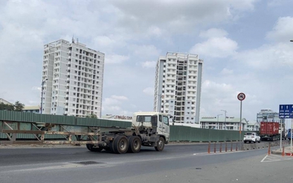 Dự án mở rộng đường Đồng Văn Cống mất an toàn giao thông