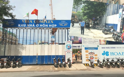 Xử lý vi phạm thi công gây mất ATGT tại dự án Viha Complex Nguyễn Tuân
