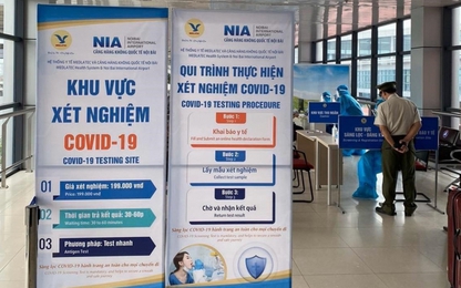 Lý do dừng dịch vụ test nhanh Covid-19 cho khách tại sân bay Nội Bài