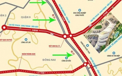 Hoàn thiện phương án giao thông kết nối sân bay Long Thành trong tháng 3/2022