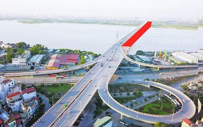 Video: Ngắm toàn cảnh đại công trường cầu Vĩnh Tuy 2 từ trên cao