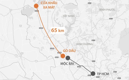 Giao cao tốc Gò Dầu - Xa Mát cho tỉnh Tây Ninh triển khai