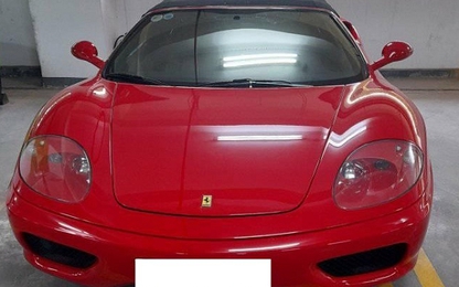 Ferrari 360 Spider 15 năm tuổi được rao bán 5,9 tỷ đồng