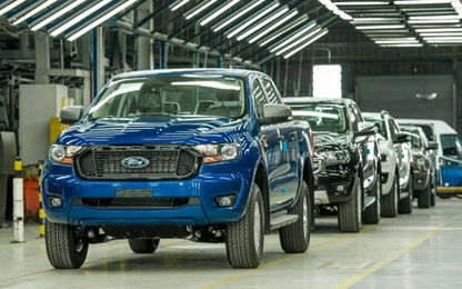 Ford Ranger giữ ngôi đầu doanh số ở phân khúc xe bán tải