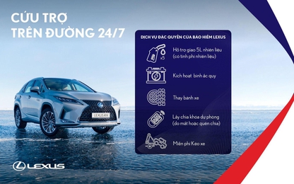 Lexus ra mắt tính năng cứu trợ trên đường 24/7 dành riêng cho khách hàng
