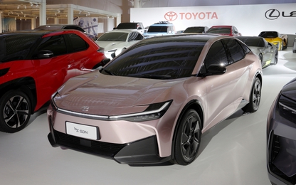 Lộ diện mẫu xe điện thứ hai gắn logo Toyota