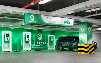 VinFast ký thỏa thuận lắp đặt trạm sạc xe điện tại cửa hàng xăng dầu