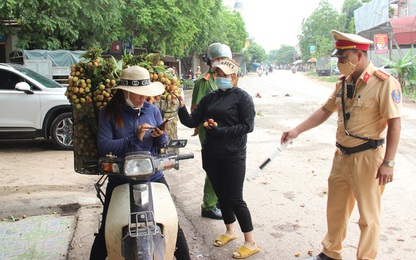 Bắc Giang: Bảo đảm trật tự an toàn giao thông tiêu thụ vải thiều sớm